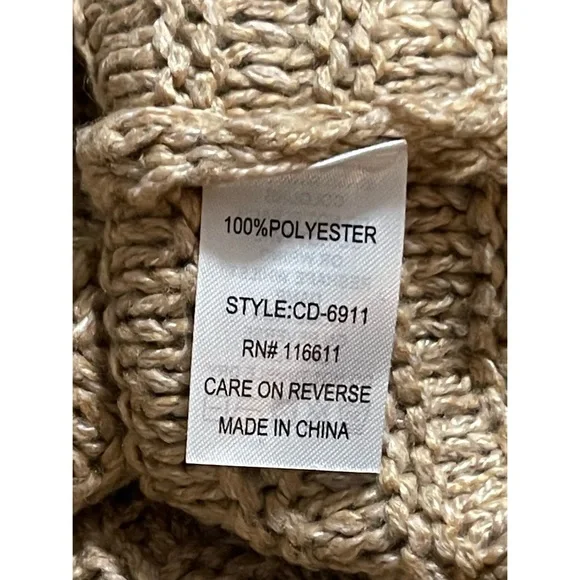 Anthropologie Amadi Leah Cable-Knit Sweater Dress NWT SZ XL - Picture 13 of 16